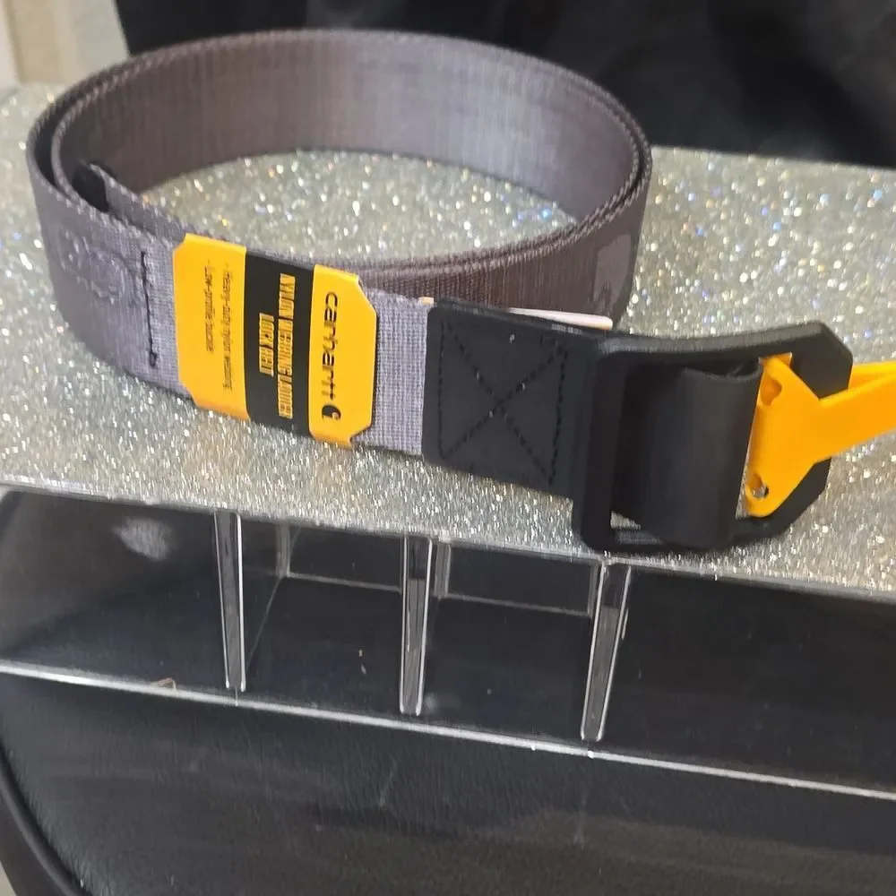 Carhartt Nylon Webbing Ladder Lock‎ Belt- Gravel